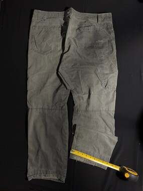 KÜHL Men's Revolvr Vintage Patina Dye Hiking Pants, Size 38x32